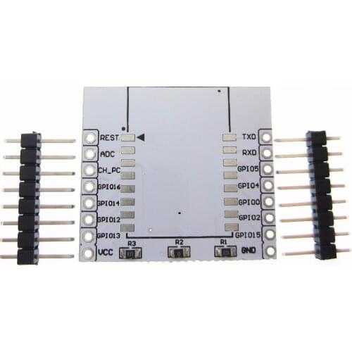 10pcs/lot ESP8266 serial WIFI module adapter plate Applies to ESP-07, ESP-08, ESP-12