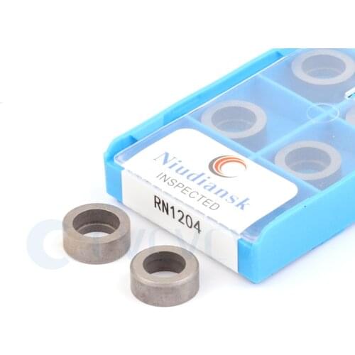 10pcs Carbide Shim RN1204 High-precision Size Round CNC Lathe Carbide Tool Pad Machine Tool Accessories Protective Turning Tool