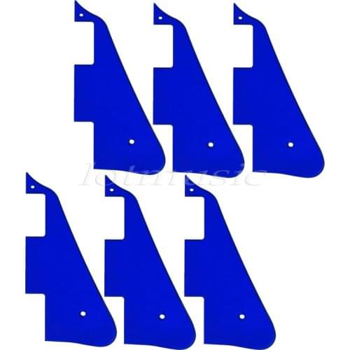 6Pcs New Blue Mirror Guitar Pickguard Fit For Electric Guitar Replacement Parts