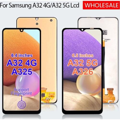 Free Shipping A326 SM-A326B Display For Samsung Galaxy A32 5G Lcd Screen Replacement A326BR Touch Digitizer Assembly