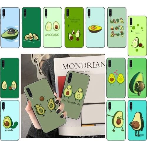 Avocado aesthetic cute fashion pattern Phone Case For Samsung Galaxy Note 20 10 plus pro lite ultra