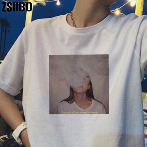 Summer Female tshirt Women clothes T-shirt Harajuku Printed Tops Short Sleeve shirt Clothing vintage dropshipping vegan punk