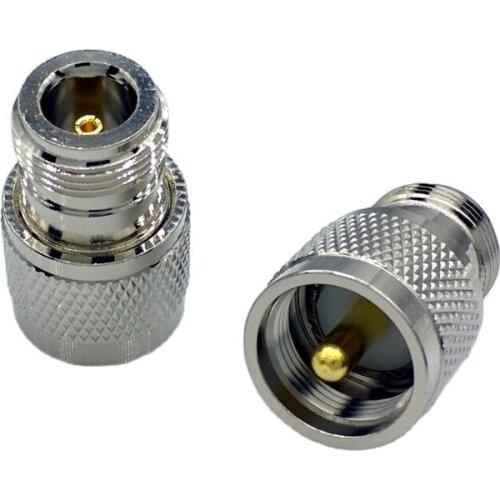 UHF to N RF coaxial Connector SL16 M type male to N type Female connector PL259 SO239 UHF to N type RF Connector 5pcs/lot