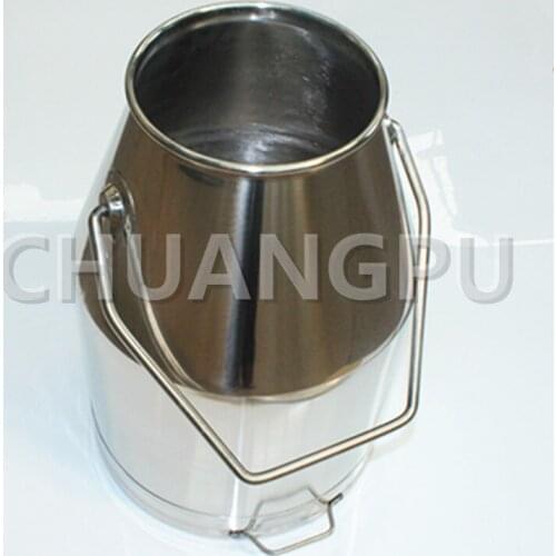 Stainless Steel304 Material 25LMilk Container, Milk Bucket for Fresh Milk,Juice,Wine