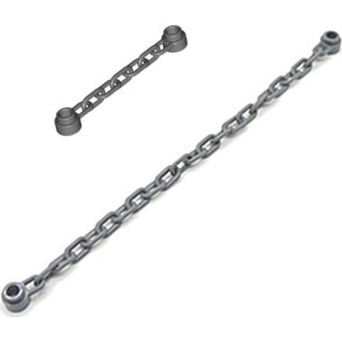 Chain Bricks 10PCs Military Building Block City military Scene Accessory chain Toys For Children MOC DIY Parts 30104 92338