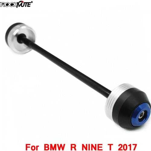 Motorcycle POM Wheel Protector For BMW R NINE T 2017 Crash Slider Pad Circle Decoration Front