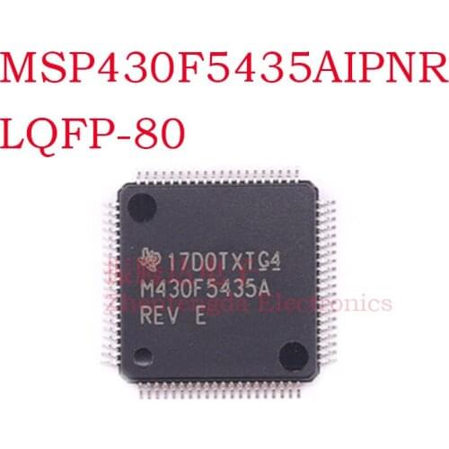 MSP430F5435AIPNR MSP430 MSP430F MSP430F5435 LQFP-80 MCU