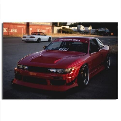 Nissans Skyline GTR R32 Classic Old Car Posters Canvas Printed Wall Art For Home Decor Living Room Decorations