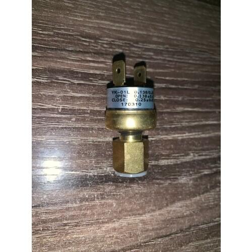 YK series pressure switch controller YK-01L 0.138/0.25 MPA Air conditioning heat pump high pressure low close connect
