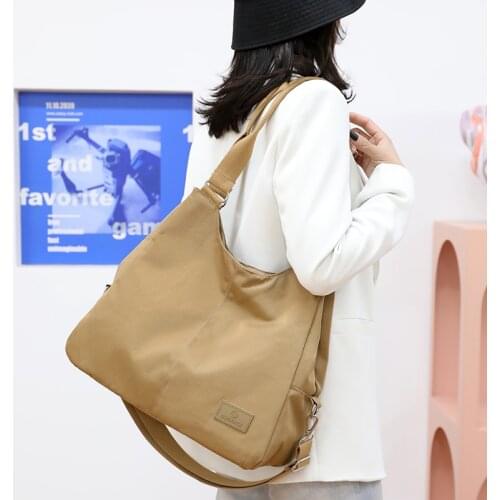 Luxury Designer Top Handle Bag Female Dropshipping Bag Large Capacity Nylon Crossbody Bag 2021 New Fashion Women Shoulder Bag