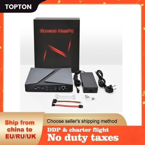 TOPTON Gaming Mini PC Intel Core i9-9980HK i9-8950HK i5-9300H GTX 1650 2*DDR4 Desktop Computer Windows 10 4K WiFi Gamer PC