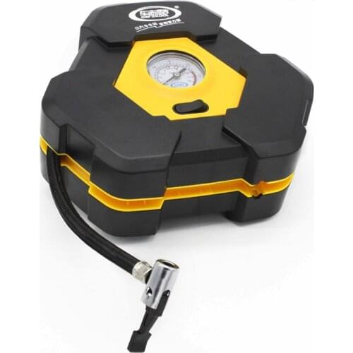 Plastic Professional DC 12V 19 Cylinder Air Compressor Pump Inflatable Pump For Automobile Cars Auto Bikes 002