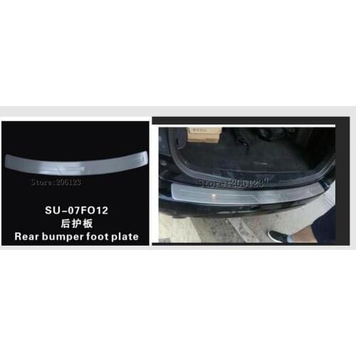 For subaru Forester 2008 2009 2010 2011 2012 Rear Bumper protector trunk bumper trim cover protector