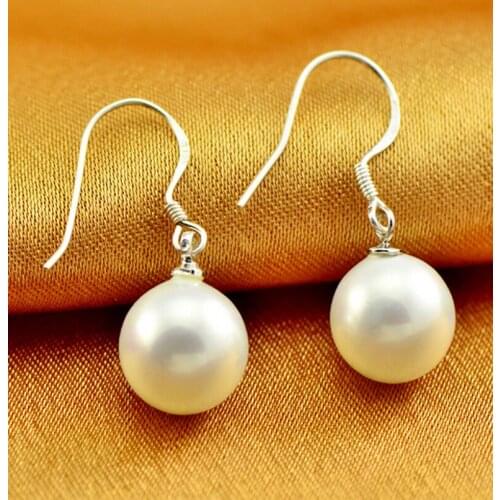 925 Sterling Silver Pearl Stud Earrings For Women Casual Style Girl Earings Personality Jewelry