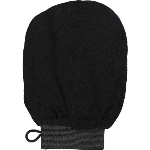 1pcs Black Moroccan Hammam Scrub Mitt,magic Peeling Glove,exfoliating Bath Gloves