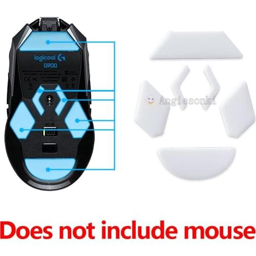 2sets skates replacement mouse feet white For Logitech G900 mouse