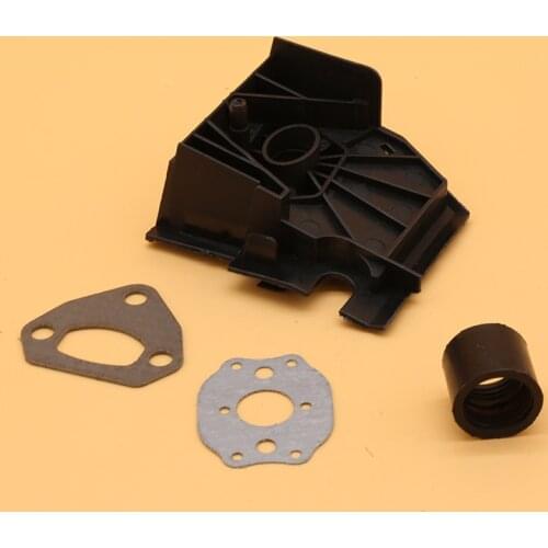 Carburetor Adaptor Adapter Gasket Intake Manifold Boot For HUSQVARNA 136 LE 137 E 141 LE 142 E 36 41 Chainsaw Replacement Parts