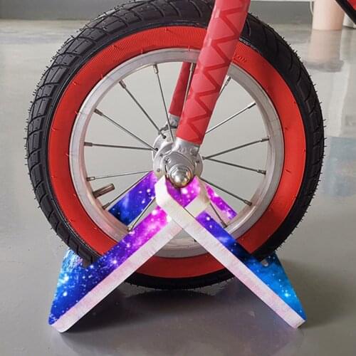 Balance Car Bicycle Parking Rack Child Balance Bike Stand Foldable Portable Bike Parking Rack Balance Bicycle Kickstand