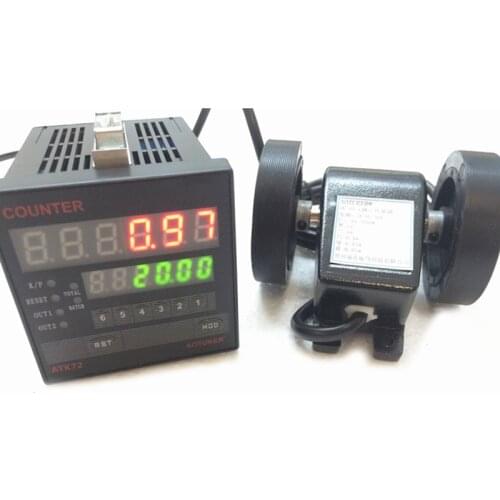 Electronic digital display ATK72-C meter counter Roller type meter wheel length measuring instrument