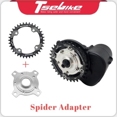 E-Bike Chain Wheel Ring Spider Adapter 104 BCD 32T 34T 36T 38T For tsdz2 tongsheng Mid Drive Motor Electric Bicycle