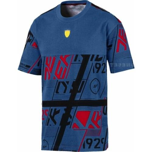 2021 New Motorsport Car fan F1 Team T-Shirt Short Sleeve Cycling Quick-drying jersey