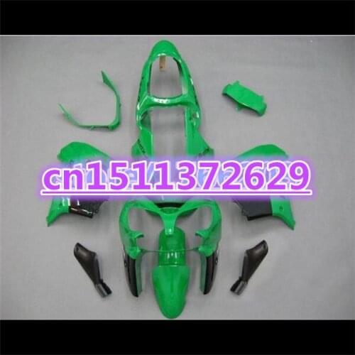 NEW ABS Motorcycle Fairing kit for KAWASAKI Ninja ZX-9R 00-01 ZX9R green)ZX 9R 00 01 2000 2001 Fairings set-Dor D
