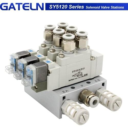 SMC type SY5120 Solenoid valve combination Single electronically controlled cylinder control valve SY5120-5LZD-01 SY5120-6LZD-01