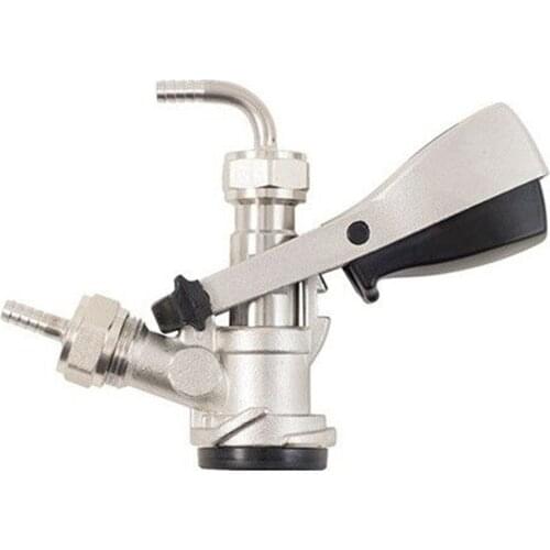 High Quality FULL Stainless Steel, SS, Beer Keg Tap System "D" Coupler ,"D" Keg Coupler for Homebrew
