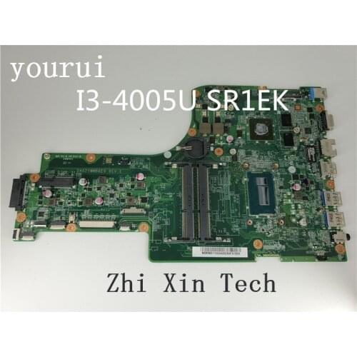 Yourui Laptop Motherboard For Acer Aspire E5-771 E5-771G With Processor i3-4005u DA0ZYWMB6E0 NBMNW11004 DDR3 Fully Tested