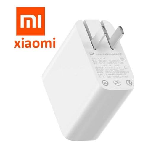Original Xiaomi 18W 36W Dual USB QC3.0 5V 3.0 Charger Quick charger Wall Charger for Xiaomi Smart Phone/Tabelt laptop US plug