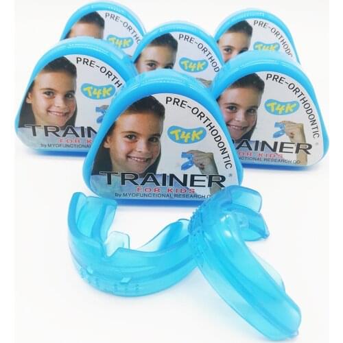 1pc T4K Dental Teeth Orthodontic Appliance Trainer Kids Alignment Children Braces Mouthpieces for Correct Teeth Straight