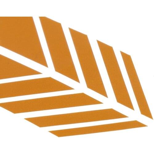 2pcs Universal Rear View Mirror PET Stickers Car Styling Car Sticker Mirror Side Decal Stripe