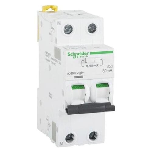 A9D65250 iC65N Vigi+ 2P C 50A 30mA A ELE 2P | C | 30mA | 50A IC65N Vigi+2P integrated circuit breaker with leakage protection