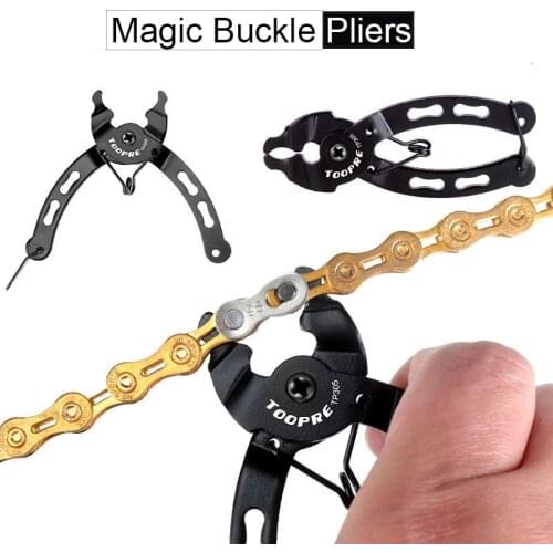 Mini Bike Chain Quick Link Tool with Hook up Multi Link Plier MTB Road Cycling Chain Clamp Magic Buckle Bicycle Tool Kit