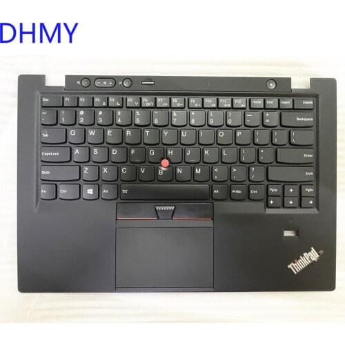New and Original Laptop Lenovo ThinkPad X1 Carbon 1st Gen (Type 34xx) keyboard Palmrest Upper cover Case 00HT000
