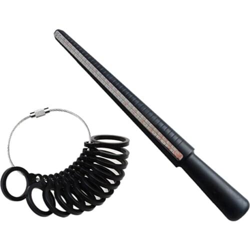 Ring Size Diameter Plastic Finger Ring Sizes Mandrel Stick Gauge Jewelery Tools for United States Size United Kingdom