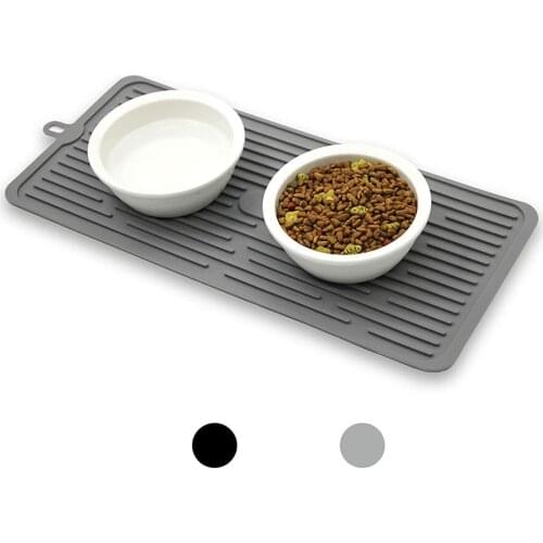 Pet Dog food mat silica gel Collapsible Cat food mat Convenient clean Durable Pet mat accessories