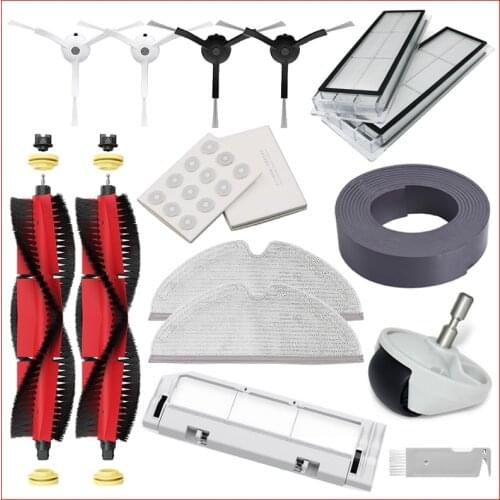 For Roborock S6 MAXV S6 Pure S5 MAX S4 E4 E35 E2 Xiaomi 1 1S Robot Vacuum Cleaner Mop Cloth Main Brush HEPA Filter Replace Parts