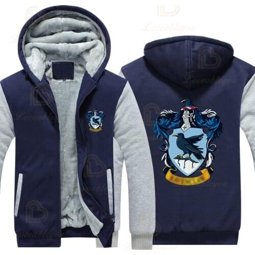 HOGWARTS Printed Sweatshirt Hoodies Women/Men Hogwarts Deathly Hallows for Lady Hoodie Sweatshirts Fashion Fleece Jacket Coat