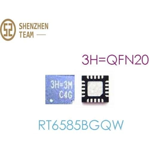 SZteam 5pcs/lot RT6585BGQW 3H= RT8249CGQW 2N= 8231AGQW 24= 6575DGQW 5X= 8230BGQW 2E= RT8207MZQW J7= RT8223PZQW 20 RT8231BGQW 3T