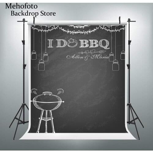 Mehofoto Valentine Day Backdrops Married On The Beach With A Blackboard Background For Studio Wedding backdrop Vinyl Cloth 883