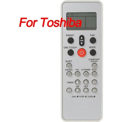 Air Conditioner Remote Control Fit for Toshiba Midea Air Conditioning WC-L03SE KTDZ003 AC Controller Fernbedienung