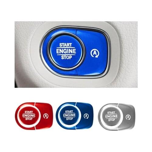 Car Start Engine Stop Button Ring Trim Cover Sticker For Mercedes Benz G GLE GLS Class G463 G500 W167 X167 GLE450 AMG GLE53 2020