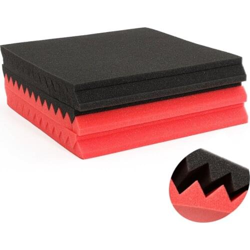 1PC Soundproofing Acoustic Studio Absorbing Wedge Foam 30x30x2.5cm Tiles Wall Panels Suitable For Sound Studio