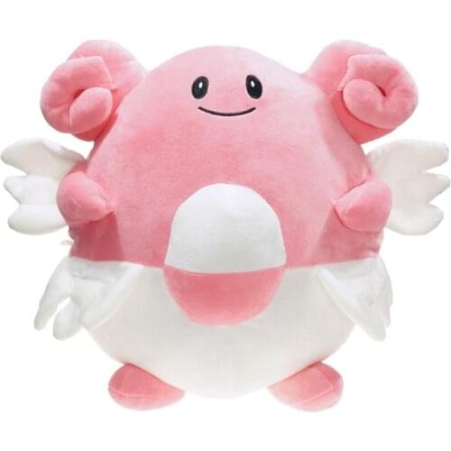 20/30cm Anime Happy Blissey Plush Toys Soft Stuffed Cute Baby Chansey Dolls Christmas Gifts for Kids Children