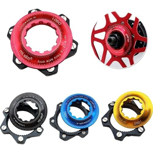 Mountain Bicycle Centerlock Rotor Centerlock Adapter On Centrelock Hub DIA 55mm Thick 9mm 6 Bolt Disc Brake Rotor