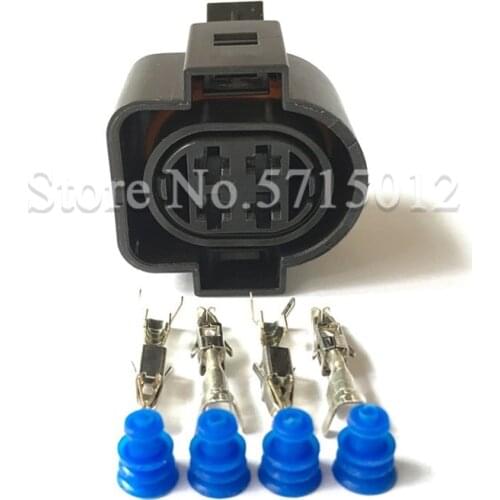 4 Hole 3.5mm Automotive Sealed Waterproof Wire Harness Car Connector