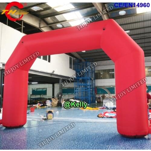 Free door shipping 1m dia tube big inflatable arch for sale, start finish inflatable archway, outdoor inflatable arches factory
