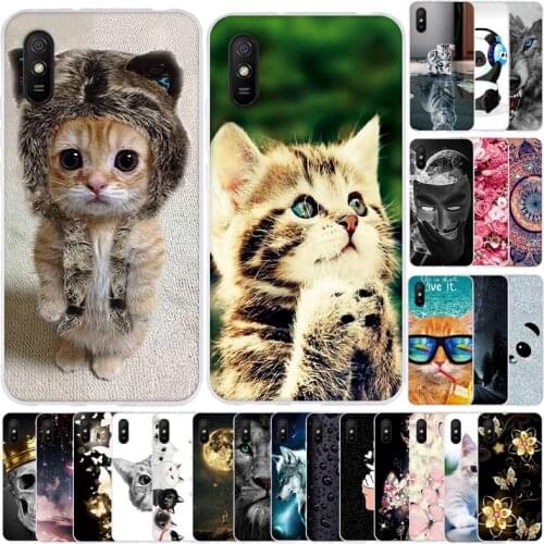 Case For Xiaomi Redmi 9A Case Silicon Soft Back Cover For Xiaomi Redmi 9A Cover Redmi9A Phone Case Funda Coque Bumper Protective