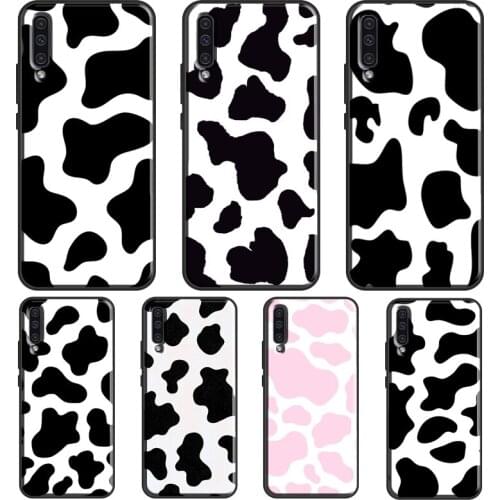 Cow Print Case For Samsung A32 A52 A72 A12 A42 A20S A30S A40 A50 A70 A21S A11 A31 A41 A51 A71 Cover